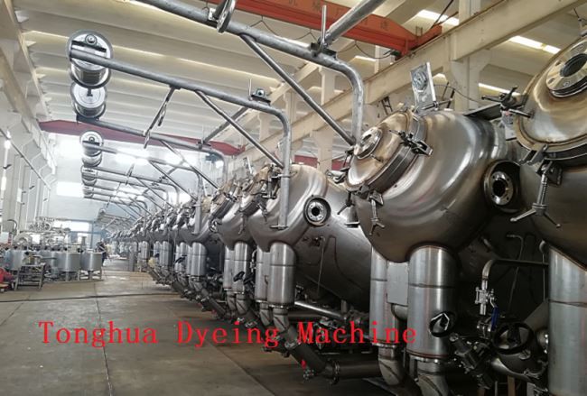 Dyeing Machine For Crepe Fabric/ High Pressure Rapid Dyeing Machine